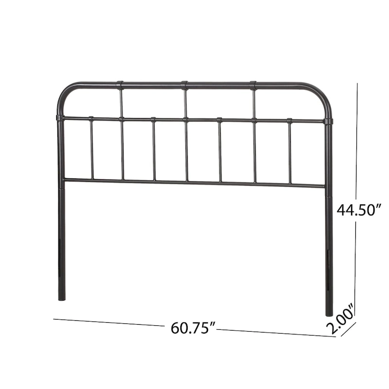 Crombie Industrial Iron Headboard by Christopher Knight Home