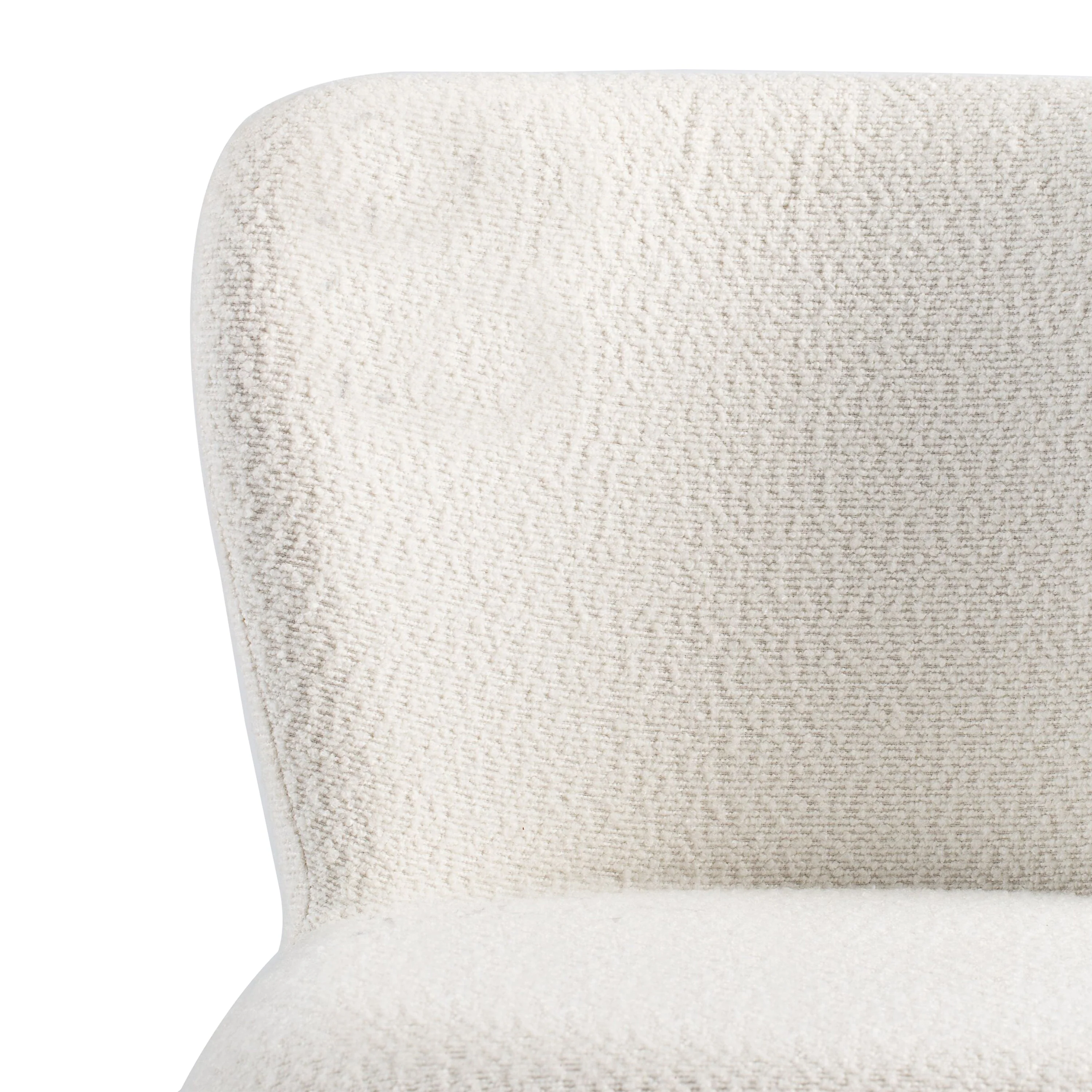 Modern Beige Upholstery Fabric Bar Stools with Footrest