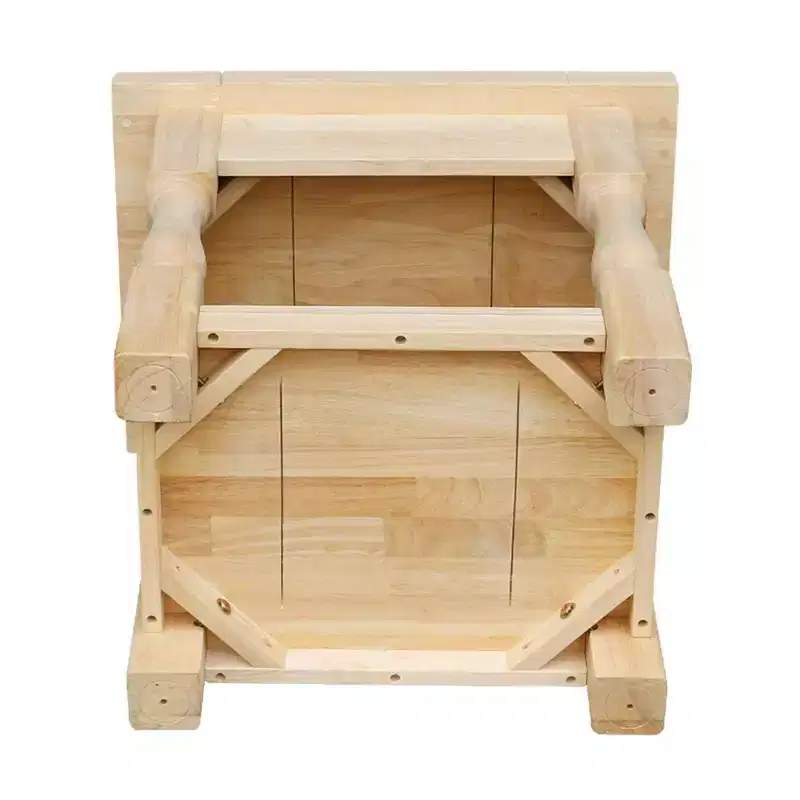 Tuscan End Table - Unfinished - International Concepts
