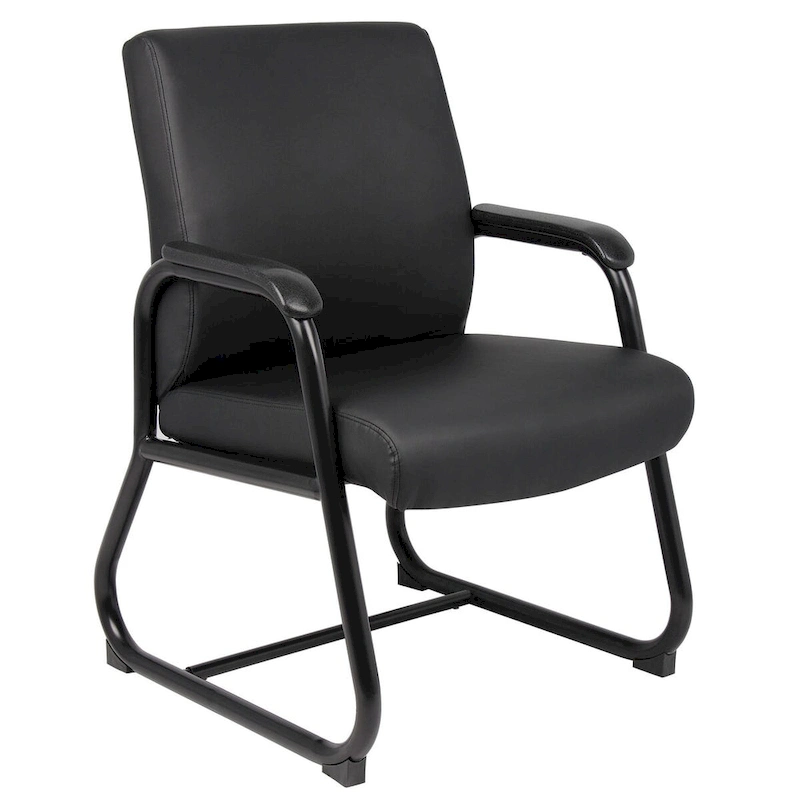 Boss Antimicrobial Vinyl Executive Guest Chair