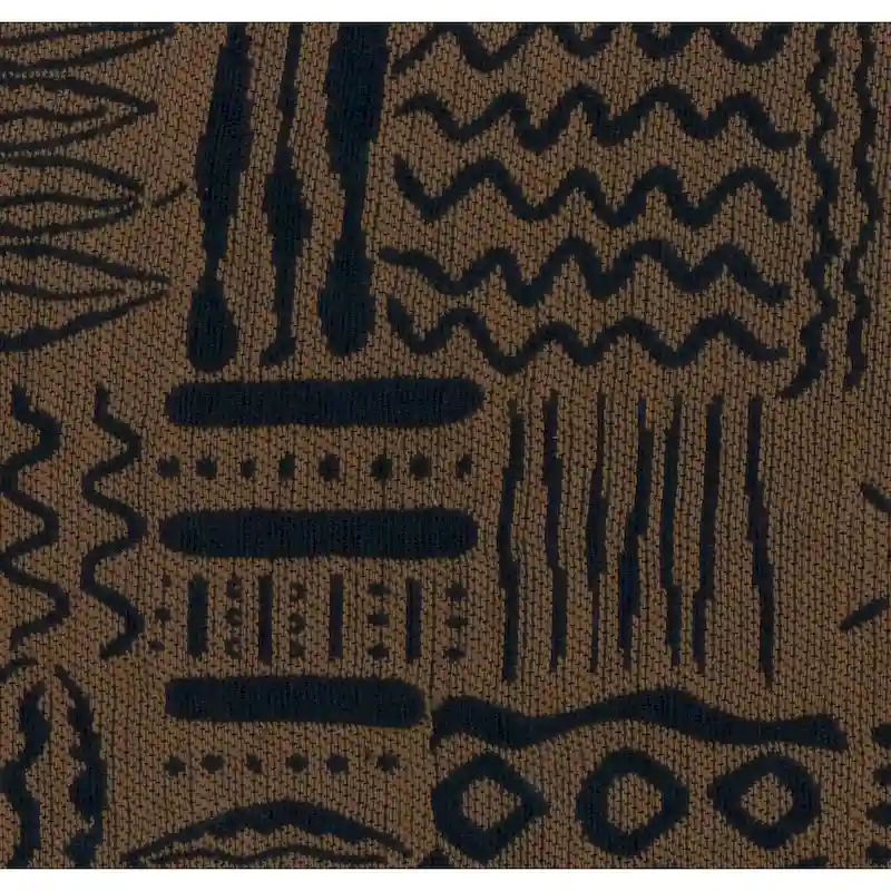 Bali Rattan Swivel Rocker with Tapestry Cushion