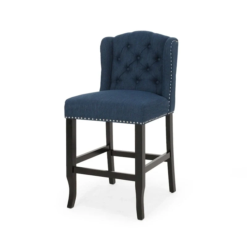 Foxcroft Wingback Counter Stool
