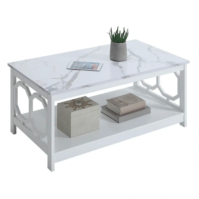 Convenience Concepts Omega Coffee Table with Shelf