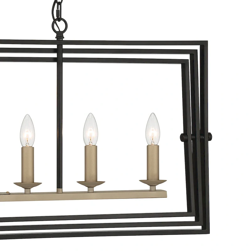 6 - Light Kitchen Island Pendant - 15.16 D*39.96 W*18.62 H