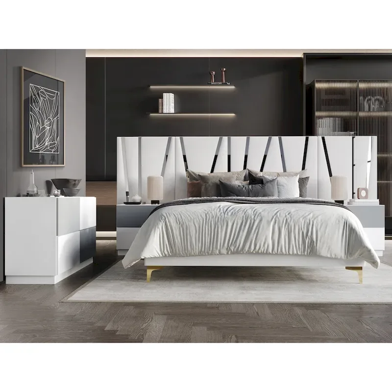 CraftPorch Contemporary Luxury 4-piece Bedroom Set