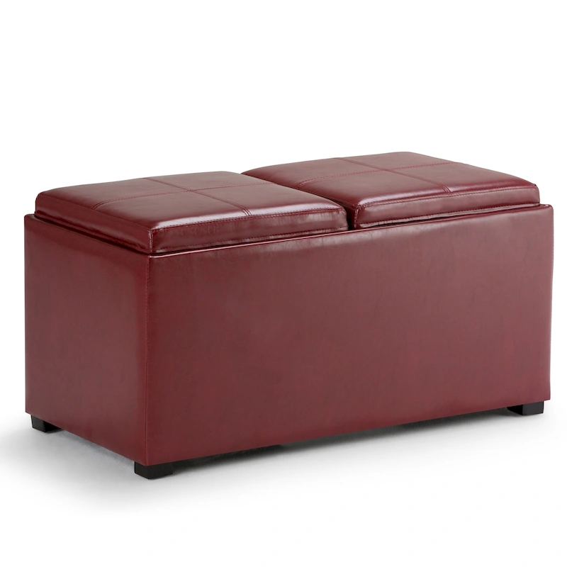 WYNDENHALL Franklin Upholstered 3-piece Ottoman Set
