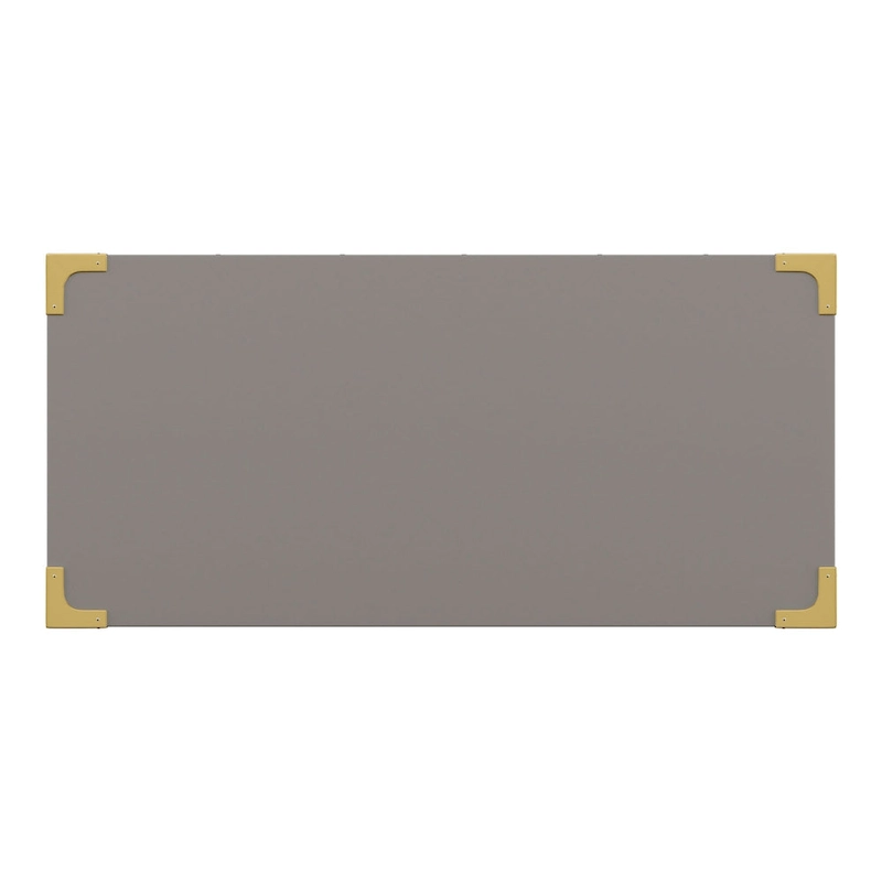 Kedric 5-Drawer Gold Accent Chest by iNSPIRE Q Bold