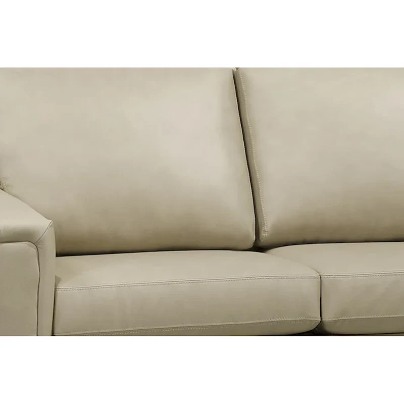 Lessa Modern Premium Top Grain Leather Sofa