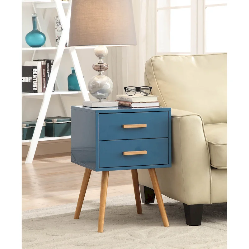 Convenience Concepts Oslo 2 Drawer End Table