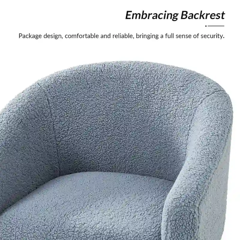 Sheila Modern 30 W Boucle Armchair with Solid Wood Legs Set of 2 by HULALA HOME