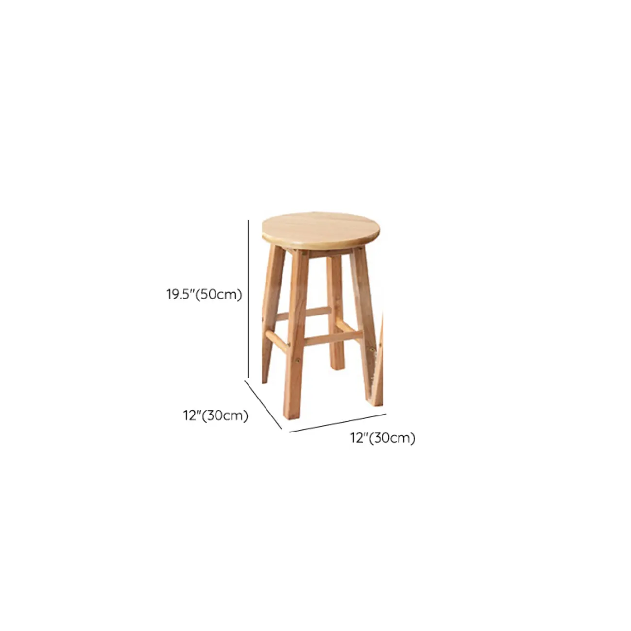 Bar Counter Height Modern Wood Bar Stools