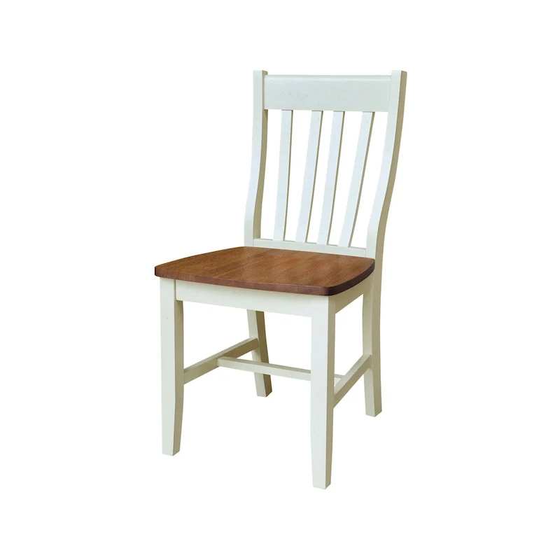 Quince Solid Wood Schoolhouse Chairs, Set of 2