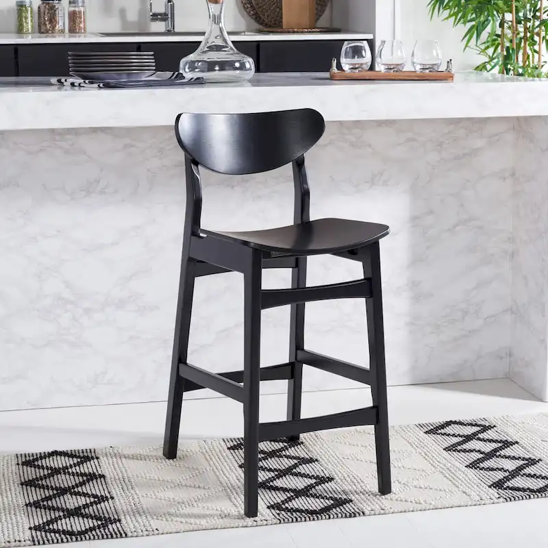 SAFAVIEH Glennie Counter Stool - 17 W x 23 D x 38 H - 17Wx23Dx38H