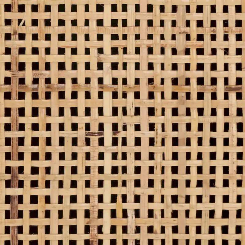 SAFAVIEH Cristen 1 Shelf Rattan Media Stand - 54 W x 15 D x 22 H - 54Wx15Dx22H