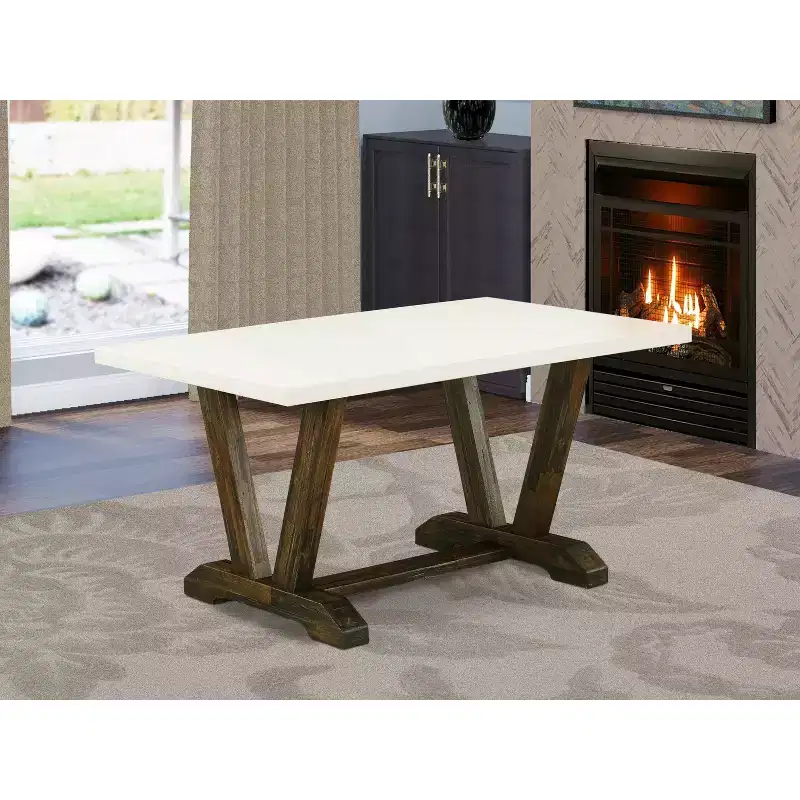 HomeStock V-Style 36X60 in Dining Table