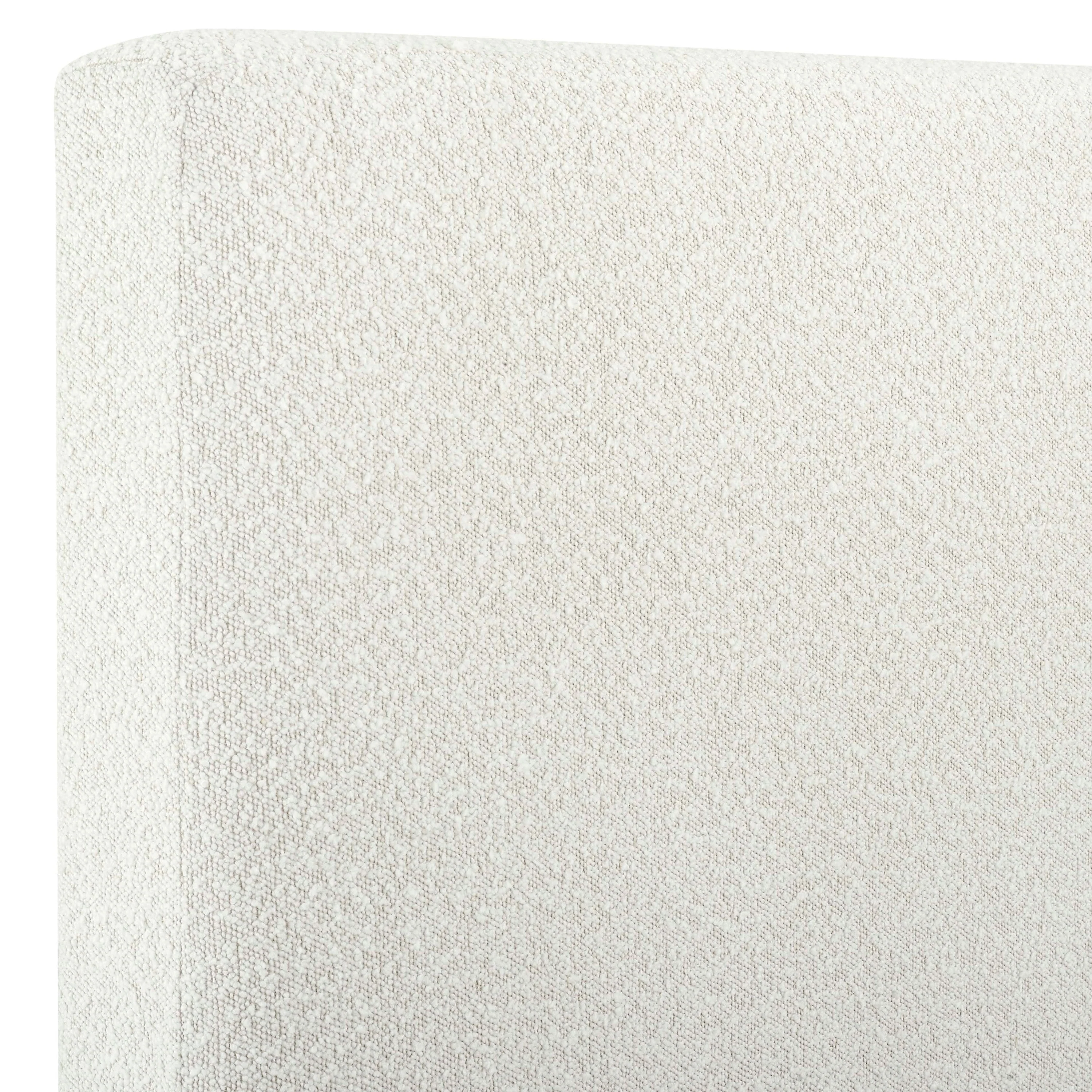 Walker Edison | Boucle Upholstered Platform Bed