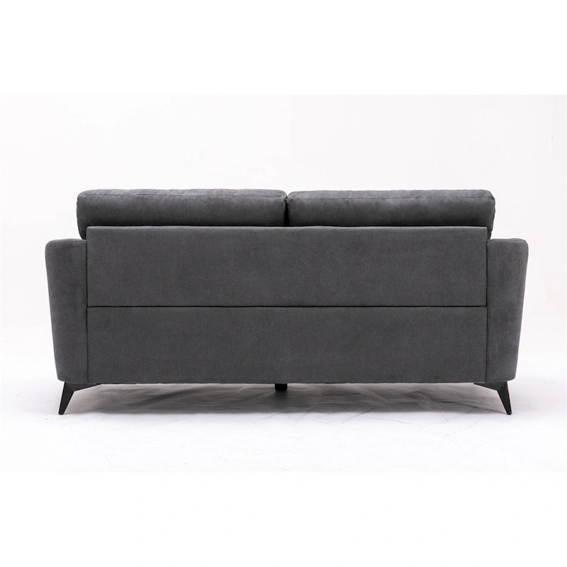 Velvet Fabric Sofa Loveseat Chair Living Room Set
