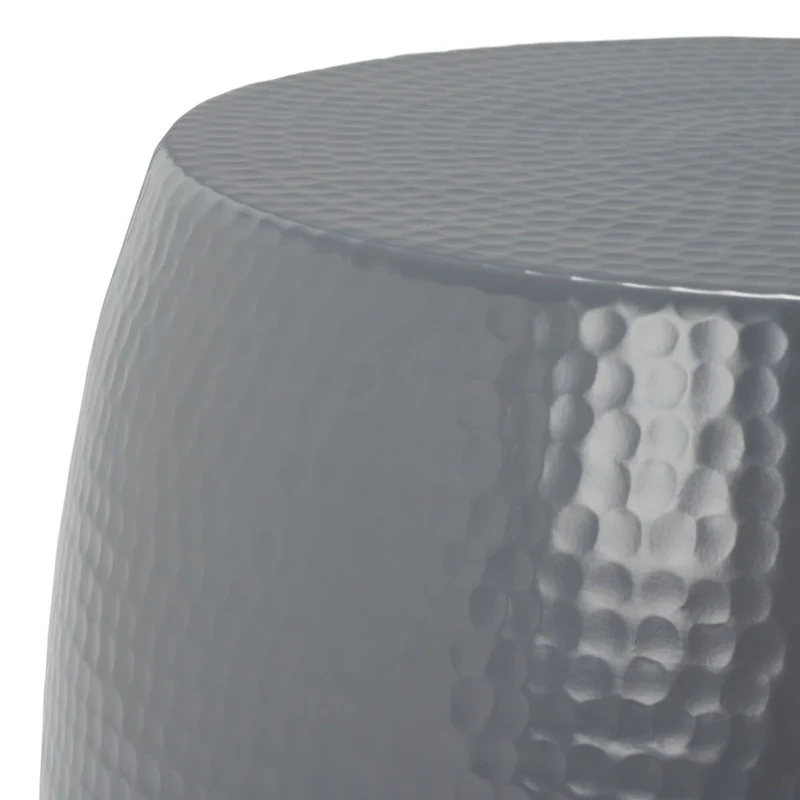 SAFAVIEH Helaine Silver Round Table - 15 W x 15 D x 16 H - 15Wx15Dx16H