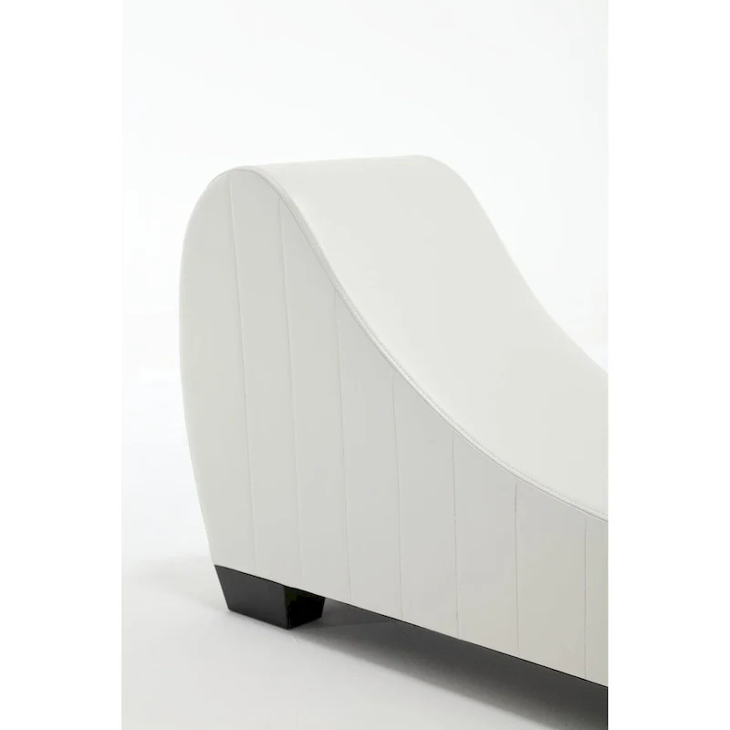 Modern Faux Leather Curved sofa