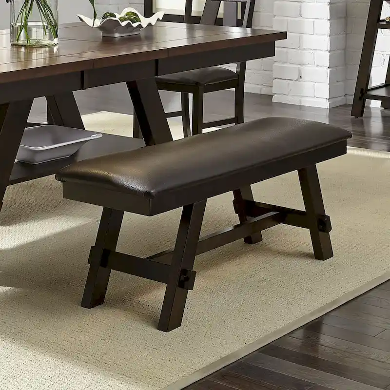 Lawson Dark Espresso Bench