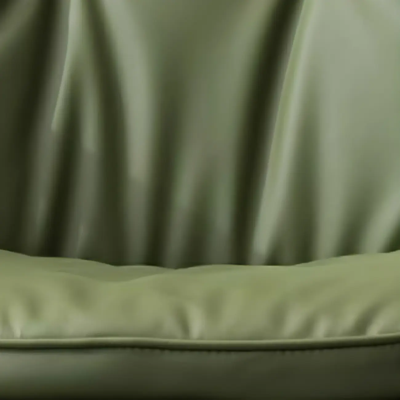 Gold Base Tufted Leather Adjustable Office Chair