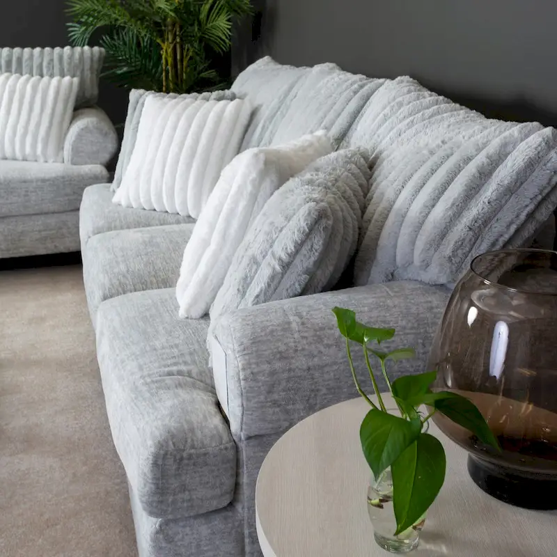 Roundhill Oasis 2-Piece Living Room Set, Sofa and Loveseat