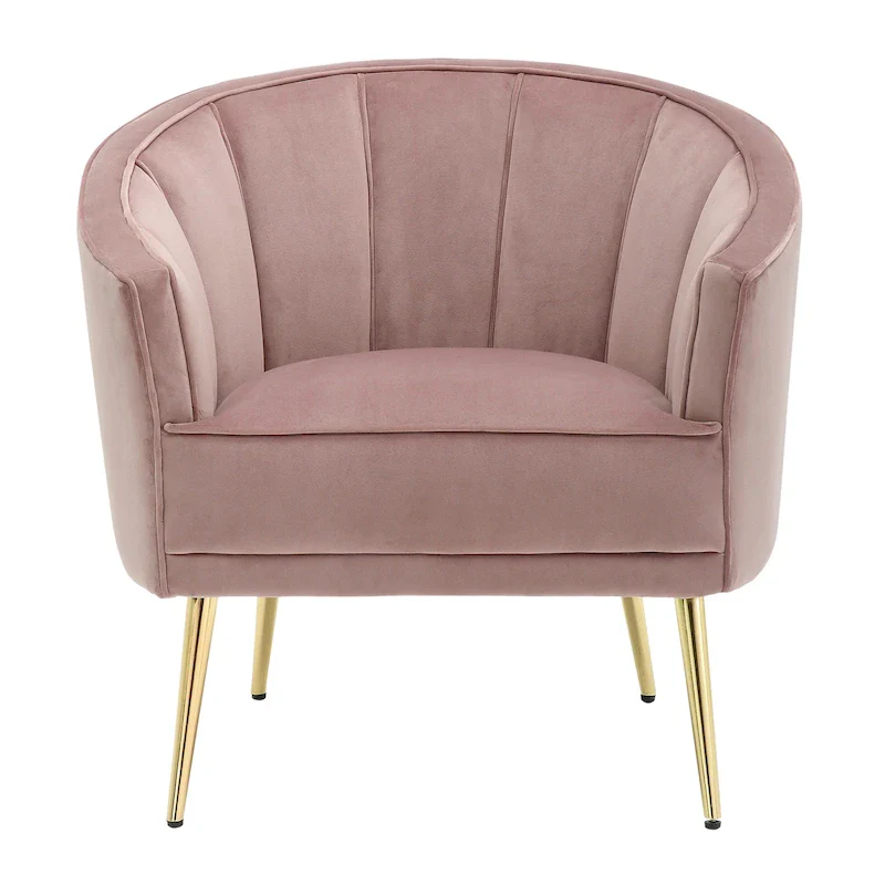 Modern Velvet Accent Chair