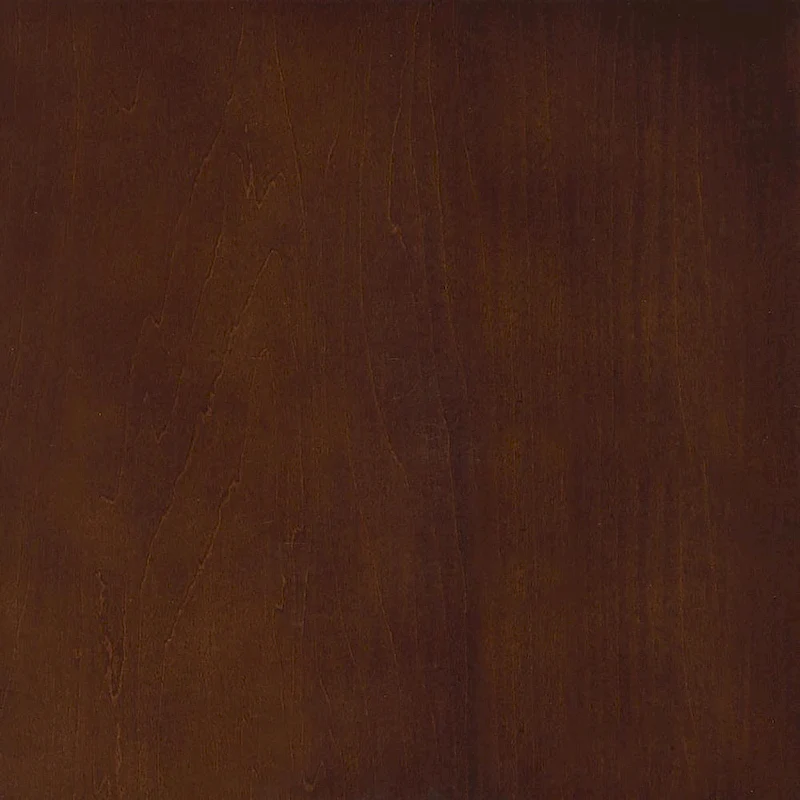 Brown Round Accent Table with Faux Marble Top