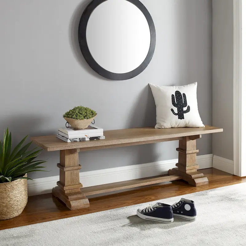 Crosley Joanna Dining Bench - 15x59.75x17.38