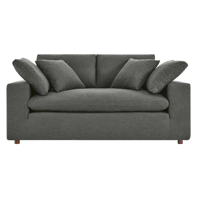 Commix Down Filled Overstuffed Loveseat - N/A