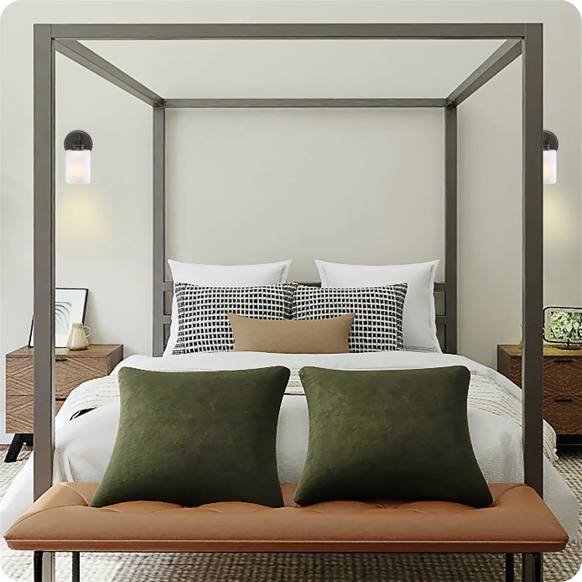 Phoebe 8 Modern Bathroom / Vanity Wall Sconce