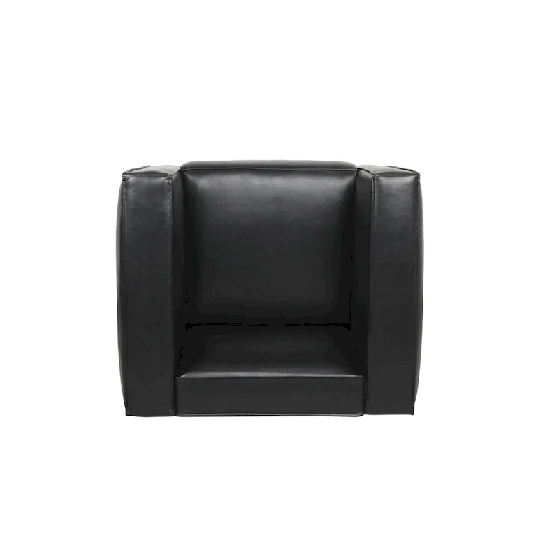Goyette Faux Leather Club Chair