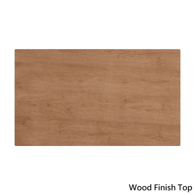 Nadine Mid-Century Dark Walnut Finish Rectangular Dining Table by iNSPIRE Q Modern