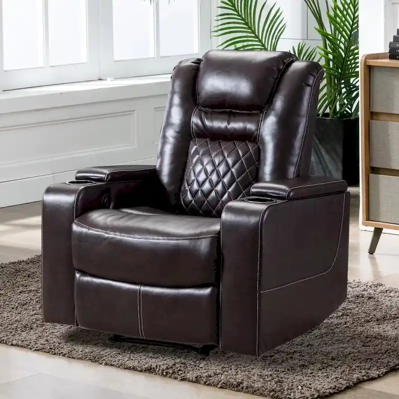 Ebello Multi-Function Power Recliner Home Theater Seating Chair