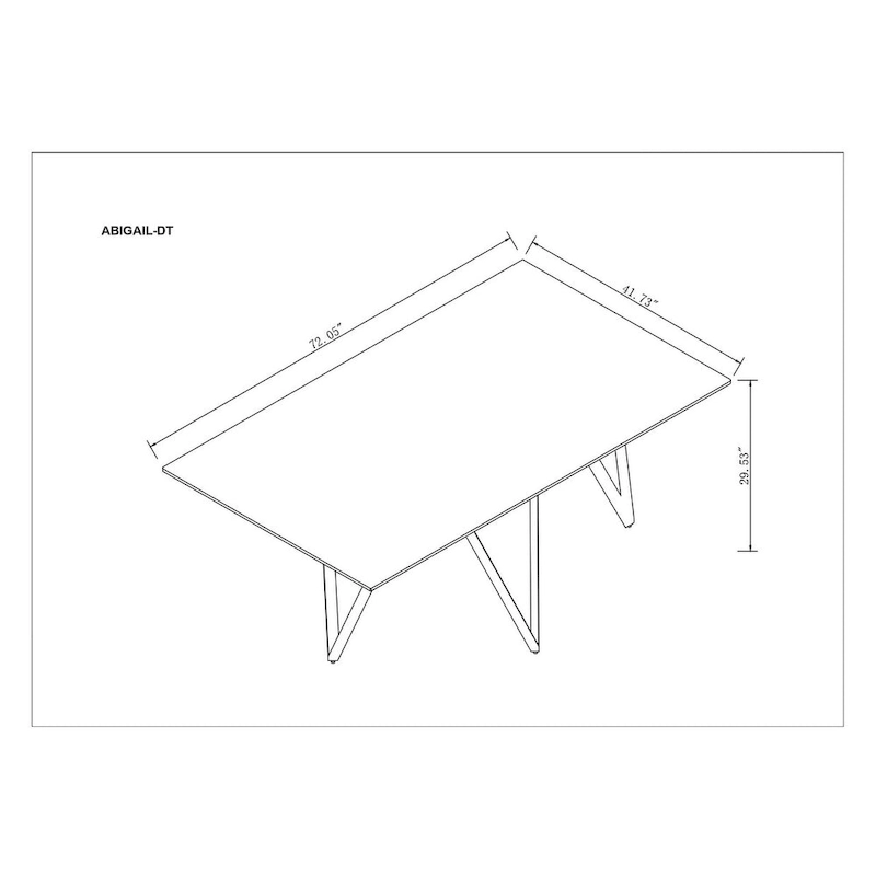 Somette Alyssa Starphire White 5-Piece Dining Set
