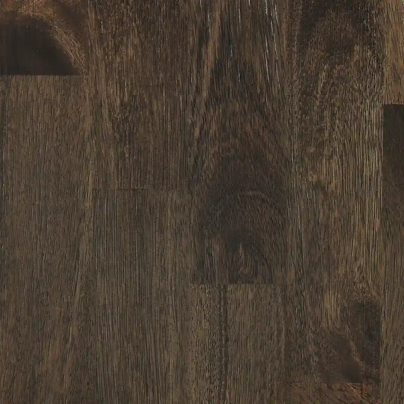 Kona Grey and White Backless Bench with Wood Seat