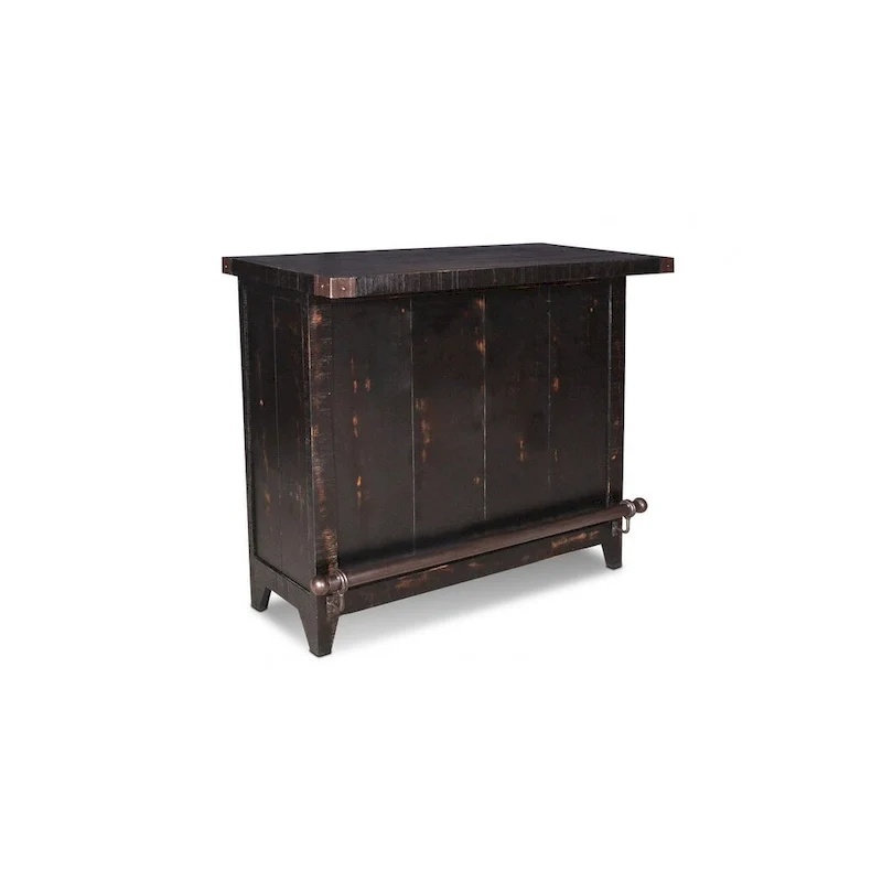 City Bar with Wine Rack - 48 - with Graffiti