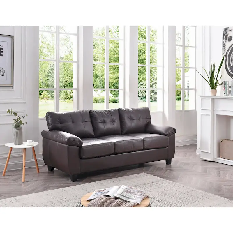 Gallant Faux Leather Sofa