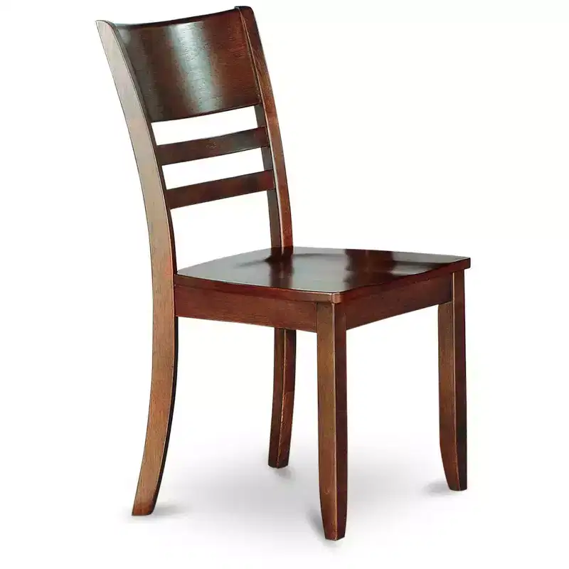 HomeStock Mediterranean Mingle Dining Chair With Wood Seat, Set Of 2