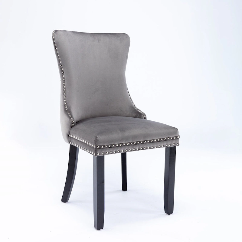 Upholstered Wing-Back Dining Chair Set Of 2