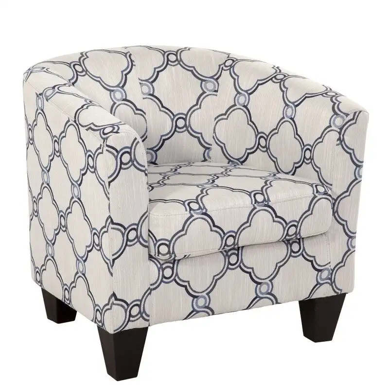 Grafton Home Enzo Upholstered Accent Barrel Chair
