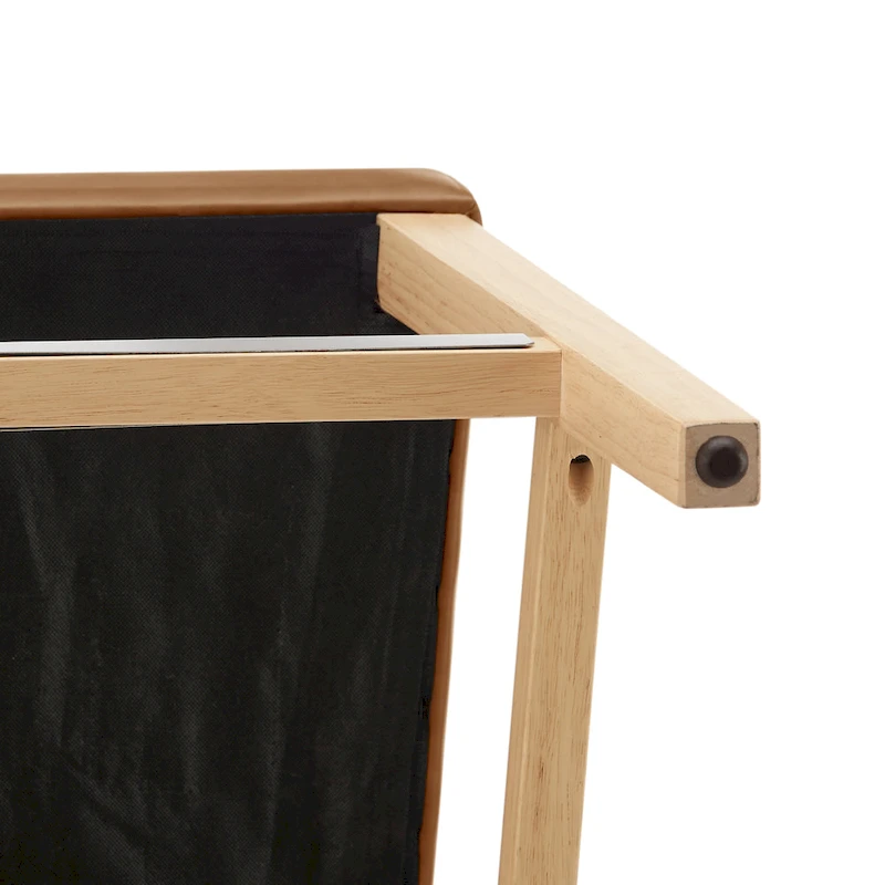 Albie KD Faux Leather Counter Stool