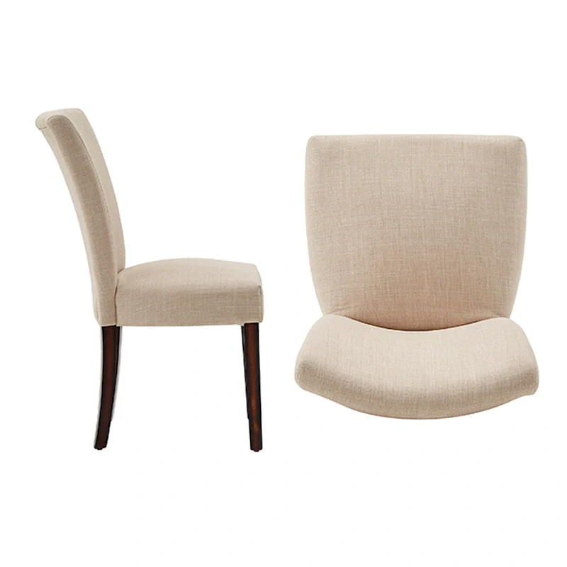 Dinant Linen Parsons Dining Chairs (Set of 2)
