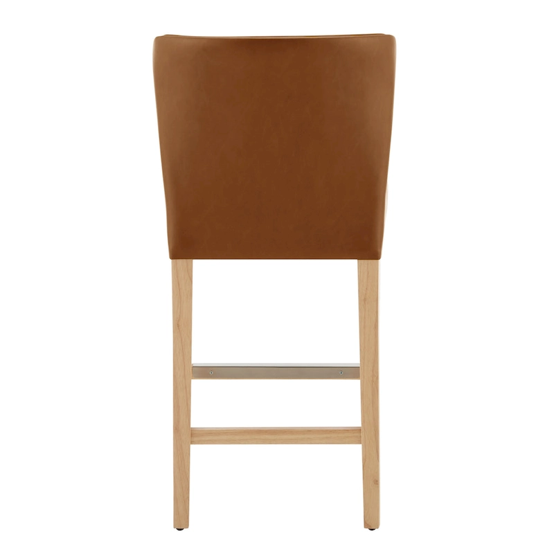 Albie KD Faux Leather Counter Stool