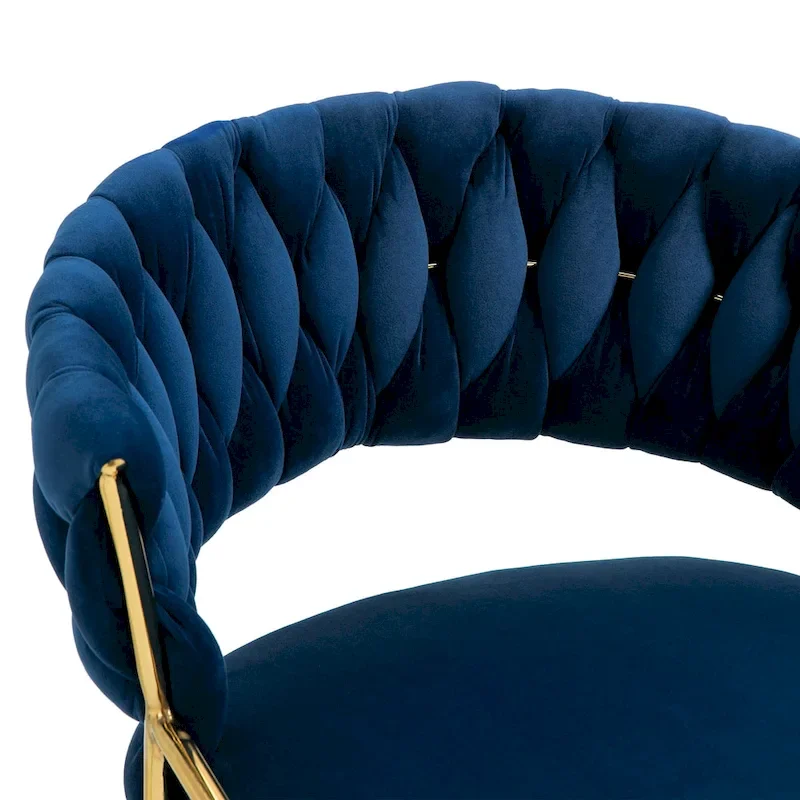 Set of 4 Bar Stool Adjustable Height with Swivel Seat