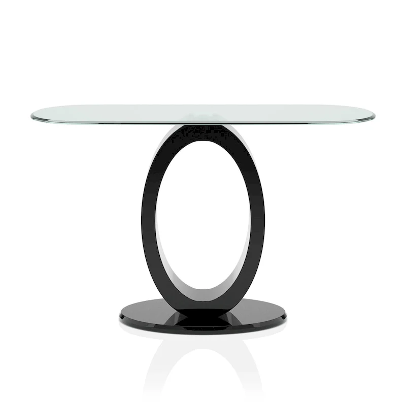 Opelle Modern 47-inch Wood O-shaped Base Sofa Table by