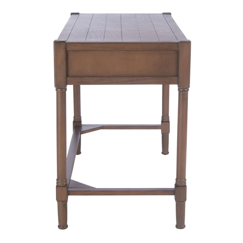 SAFAVIEH Zennure White Washed Grey Writing Desk