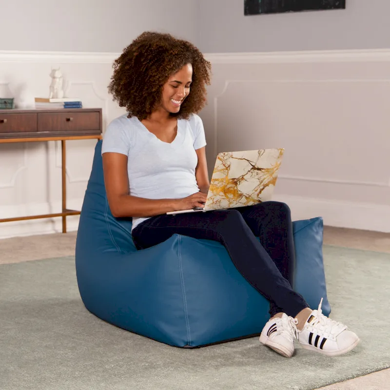 Jaxx Juniper Premium Vinyl Classroom Bean Bag Chair
