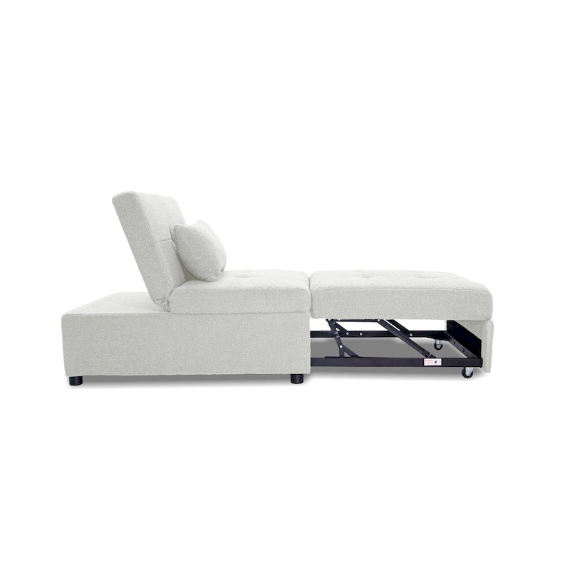 Poundex Convertible Sofa