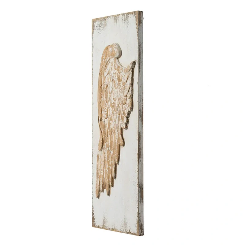 Set of 2 Feather Wing Wall Panels